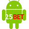 Aplicativo 25BETbet para Android