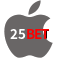 Aplicativo 25BETbet para iOS