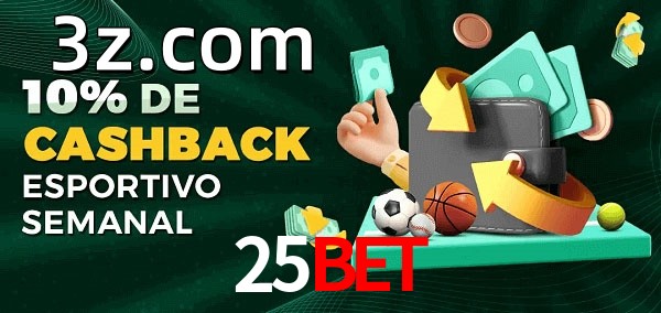 10% de bônus de cashback na 25BET